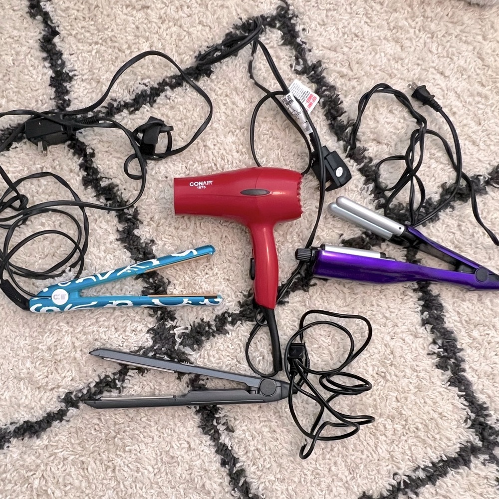 Bundle of Hair Tools